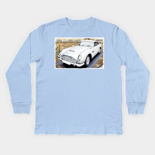 Sticky Classic Vintage car Kids Long Sleeve T-Shirt